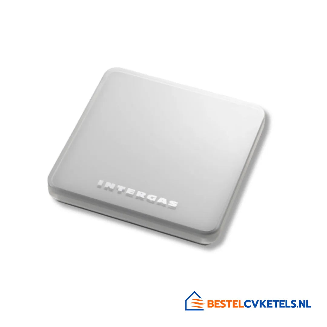 Intergas Comfort Touch thermostaat wit 030004 voor intuitive bediening en optimale cv-regeling in woningen